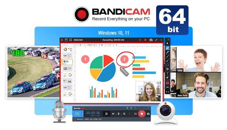 bandicam 64-bit version