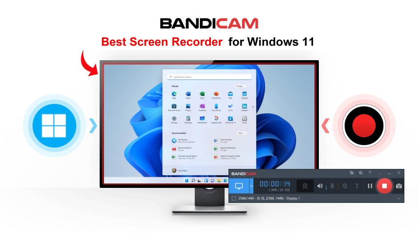 Windows 11 Screen Recorder, Bandicam