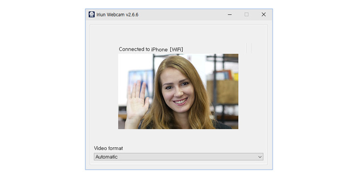 how to use Iriun Webcam 