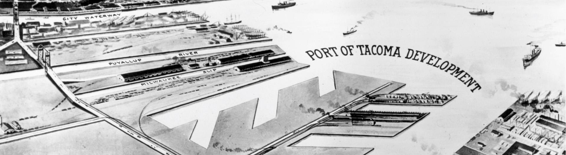 Plan for the Port from 1918