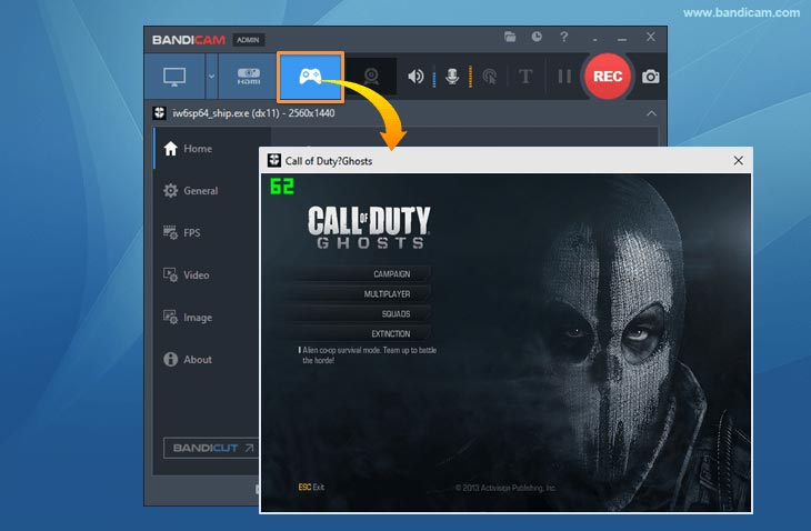 record call of duty, record steam game