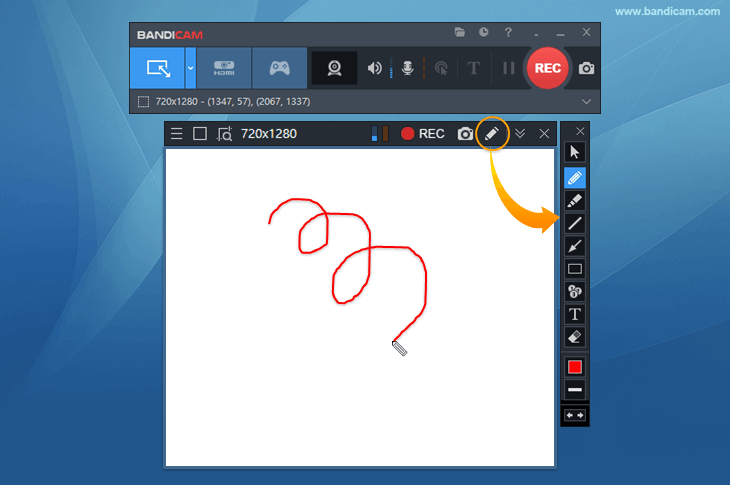 Draw on your computer screen