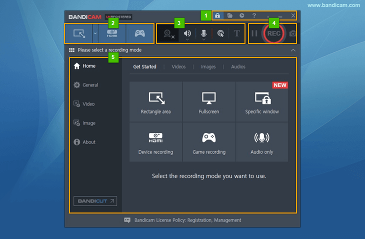 Bandicam - Overview