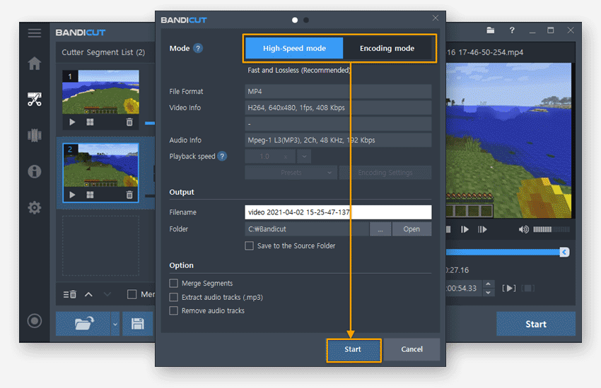 How to Split/Divide Videos, Step 3