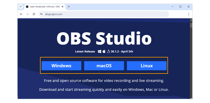 download obs