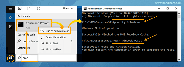 How to Reset an Internet Connection, Flush DNS