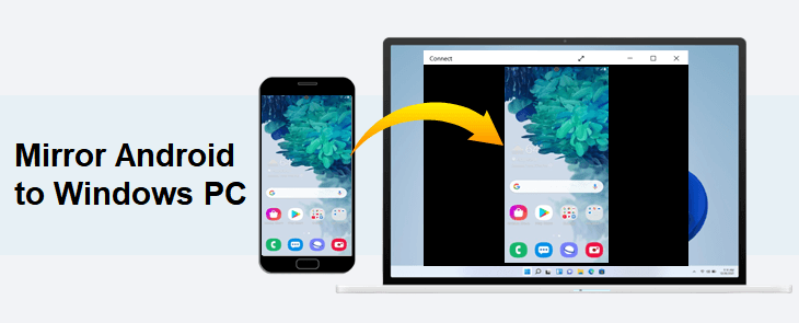 mirror android to Windows PC