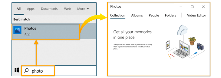 Windows Photos app