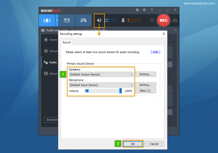 record audio and voice, Windows sound recorder