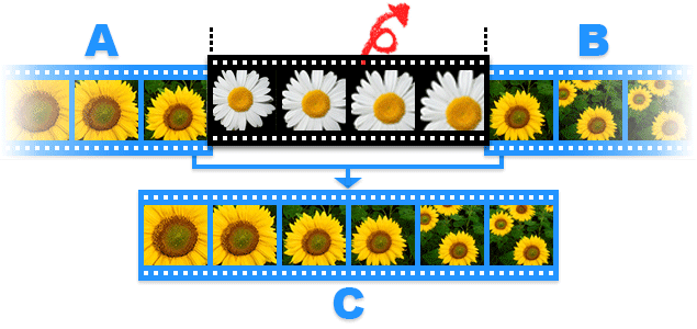 remove unwanted parts, remove ads in video, remove commercial break