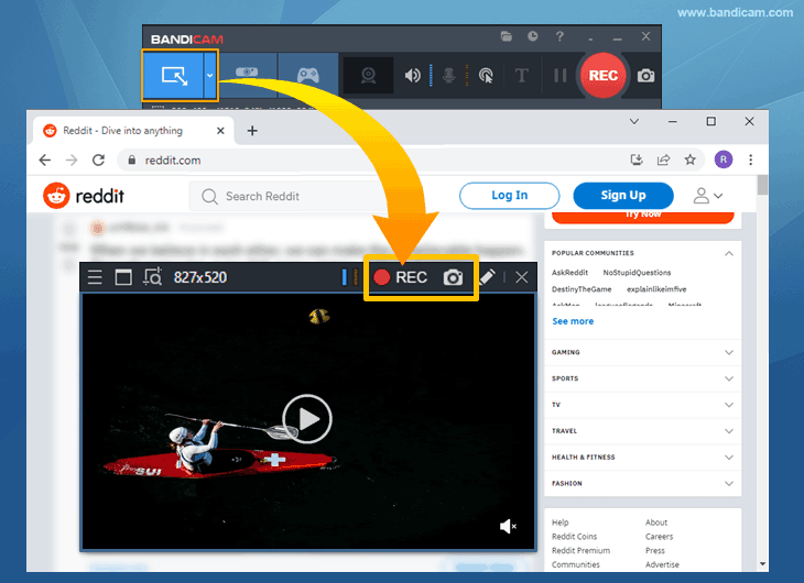 save reddit videos, record reddit videos