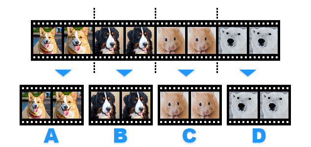 Split a Video, Divide